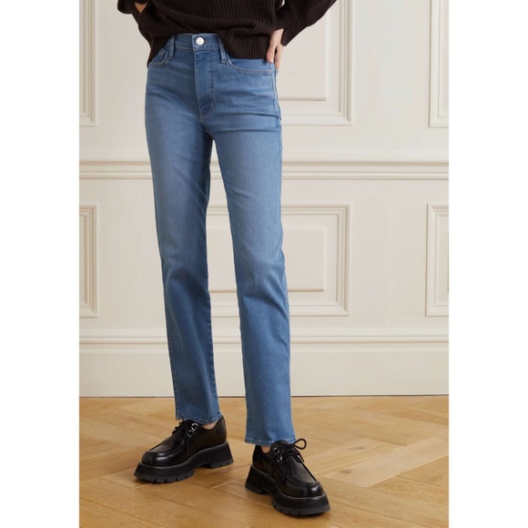FRAME Le Sylvie High-Rise Slim-Leg Jeans Size 29 - Picture 1 of 16